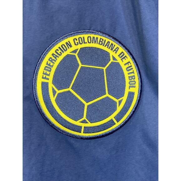 Adidas Federacion Columbiana Futbol Jacket Men's Medium 44" Chest   30" Length - Picture 5 of 11